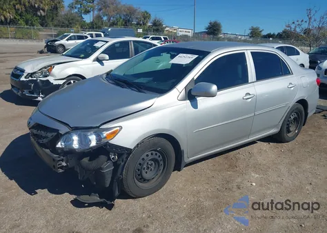 2013 Toyota Corolla L z USA, uszkodzony, nr VIN 5YFBU4EE8DP168876
